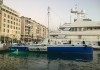 Dematage de Faceocean au large du Cap Sicié hier soir.