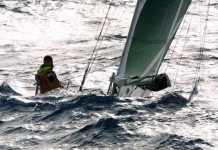 A 500 milles de l’arrivée aux Açores Mini Transat 2001