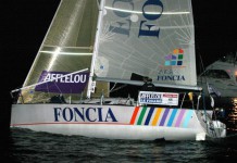 Michel Desjoyeaux vainqueur à Brest Michel Desjoyeaux