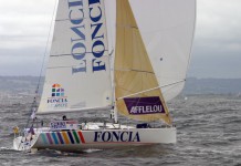 Desjoyeaux en éclaireur Michel Desjoyeaux