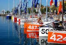 Le départ de la Transat 6.50 reporté Transat 6.50 2007 au port