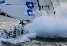 Escalade dans le Pacifique JP Dick - Virbac-Paprec - vague