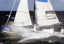 Le bonheur n´est pas dans le près JP Dick - Virbac-Paprec - JP à la barre