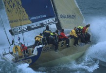 Volvo Ocean Race : le parcours est bouclé VOR01 - Assa Abloy dans la tempête