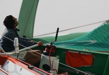 Les explications de Franck Cammas Grand Prix de Marseille 2004