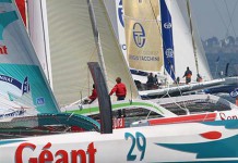 Le Record SNSM Saint-Nazaire Saint-Malo, c’est parti ! Grand Prix de la Trinité sur Mer 2004