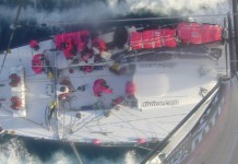 Vol au-dessus d’un nid de Volvo… VOR01 - Djuice Dragons - image embarquée