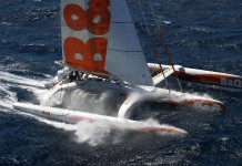 Ellen MacArthur devrait passer le Cap Horn cette nuit Castorama / Ellen MacArthur