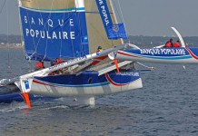 Ultimes coups de cravache Trimaran Banque Populaire IV