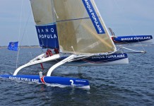 Transat Jacques Vabre : être qualif´ Trimaran Banque Populaire IV