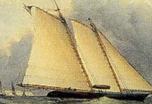 Pour le Deed of Gift America-goelette 1851