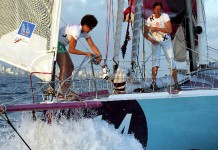 Anne Liardet & Miranda Merron, deux filles dans le vent Arrivée de Roxy à Bahia