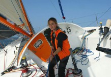 La fougue et l´expérience Jacques Vabre 2005-Servanne Escoffier-Bertrand de Broc