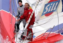 Pas de pause Sill et V�olia - Roland Jourdain et Ellen MacArthur
