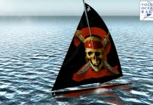 Pavillon noir sur la Volvo Disney d�barque sur la Volvo