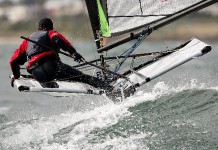 Sailing is flying Moth World in Melbourne