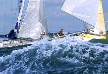 Soixante dix partants et soixante dix histoires Depart sous Spi