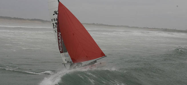 Catamaran Hobie Tiger-Citeau-Team Nissan