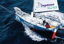 Adrien, Isabelle, Phil et Tanguy… Transat 650-Joschke 2005