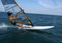 Faustine au diapason Planche à voile-Neil Pride-RS:X-Faustine Merret