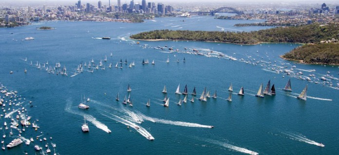 Départ de la Rolex Sydney Hobart 2005 Départ de la Rolex Sydney Hobart 2005