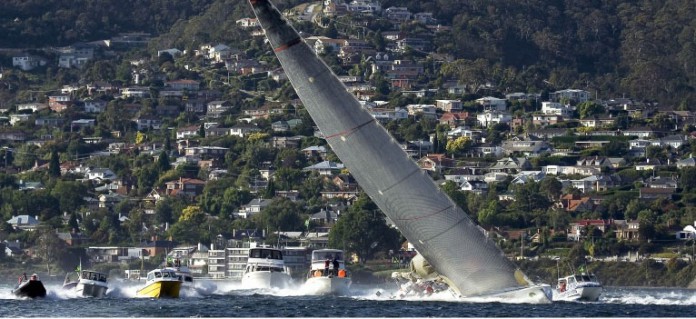 Arrivée de Wild Oats XI
