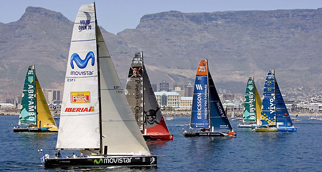 Départ de Cape Town Départ de Cape Town