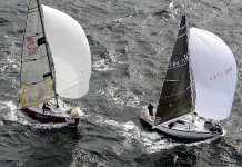 Half Ton Classics Cup, ouverture des hostilités à Dinard Britanny Drizzle & General Tapioca - Spi Ouest France 2005