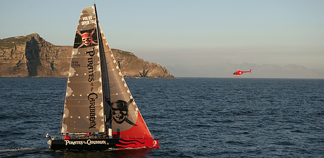 Pirates of the Caribbean devant le cap de Bonne -Espérance