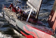 Plongée vers le grand sud… Départ volvo ocean race