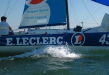 Corentin Douguet pour la passe de trois Corentin Douguet sur E.Leclerc-Bouygues Telecom