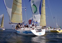 Le Global Challenge a quité La Rochelle Global Challenge - Départ de La Rochelle