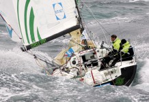 Gildas Morvan et Erwan Tabarly sur la Transat AG2R Gildas Morvan Cercle Vert