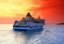 Brittany Ferries fait escale à Paris. Brittany Ferries - Le Bretagne