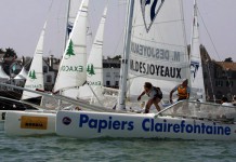 Cammas, Peyron, Riou, Desjoyeaux au Trophée Clairefontaine Michel Desjoyeaux