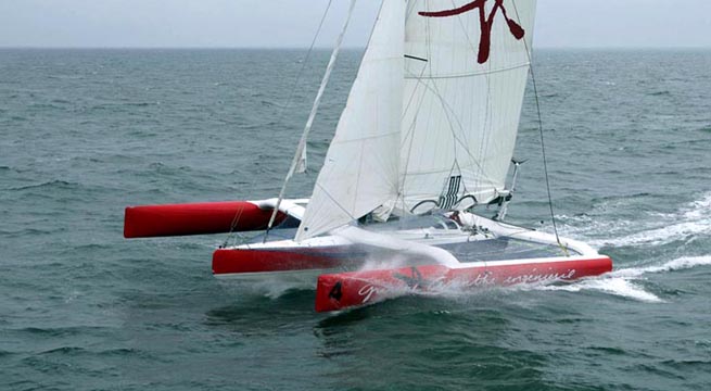 Anne Caseneuve / Trimaran Acanthe Ingénierie