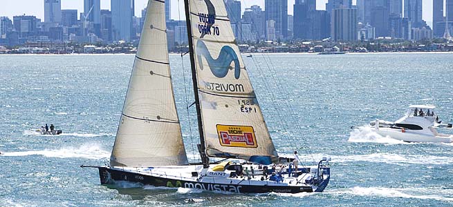 Movistar Arrivée Melbourne