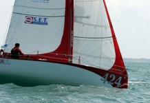 Tanguy de Lamotte aux commandes Tanguy de la Motte