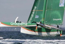 “Groupama 2″” abandonne” Groupama - Franck Cammas