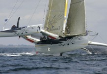 Le grand retour de Gitana 11 Frédéric Le Peutrec - Gitana 11