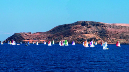 120 bateaux au départ de la Transquadra Transquadra 2005
