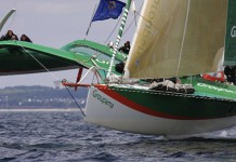 Une nuit plutôt calme… Groupama - Franck Cammas