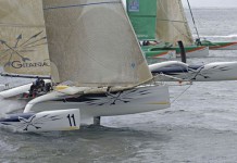 Au cap Finisterre… Frédéric Le Peutrec - Gitana 11