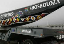 Shosholoza dans la course RSA 83