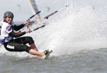 Record du monde féminin en Kite Surf Charlotte Consorti - Mondial du Vent