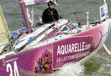 Regroupement de la flotte sur l´AG2R Yannick Bestaven - Aquarelle.com