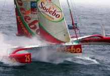 THOMAS COVILLE ATTENDU CE SOIR A SAN SALVADOR Trimaran Sodebo - Thomas Coville
