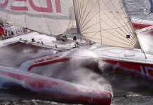 JOYON : NEW-YORK, NOUS VOILA ! Francis Joyon - Trimaran IDEC