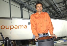 Le géant de Cammas prend forme… Groupama 3 en chantier