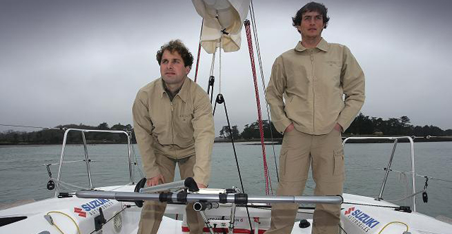 Eric Defert - Gwenael Riou AG2R Eric Defert - Gwenael Riou AG2R